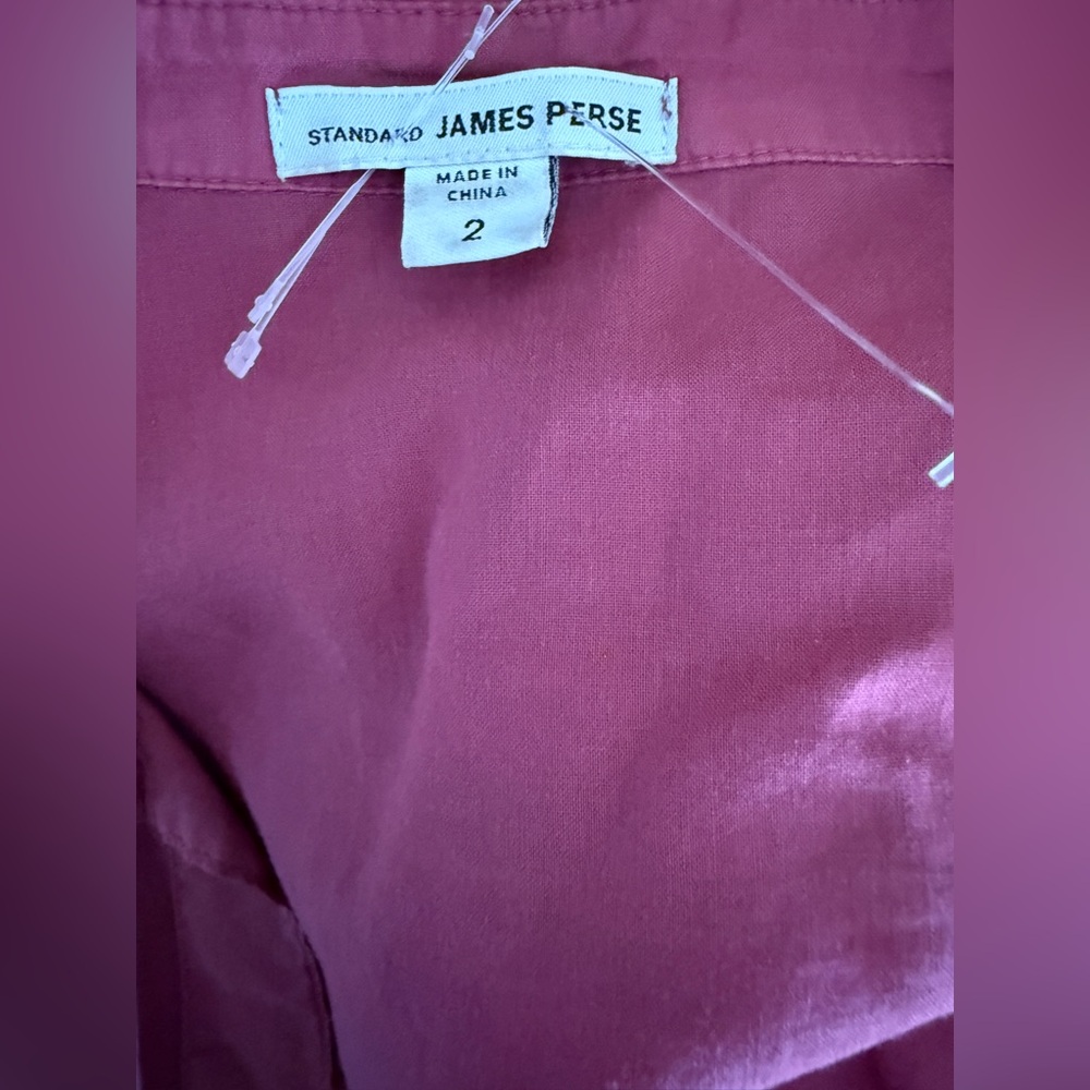 James Perse Standard Utility Button Down Shirt Ro… - image 5